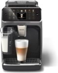 Philips Cafetera espresso totalmente automática serie 5500-20 cafés calientes y helados, sistema de leche LatteGo Quick Clean, 40% más silenciosa con SilentBrew, QuickStart, gris (EP5544/50)