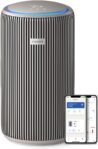 Philips PureProtect Purificador de aire inteligente serie 3200, filtro HEPA y carbón activo, CADR 500 m³/h para 130 m², ultrasilencioso, captura el 99,97% de alérgenos, aplicación conectada (AC3210/12)