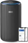 Philips Purificador de aire Serie 4200, HEPA NanoProtect + Doble Filtro de Carbón Activo, CADR 600m³/h para 156m², Ultra Silencioso, Inteligente y Eficiente Energéticamente (AC4221/11)