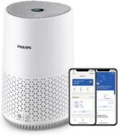 Philips Purificador de aire Serie 600, Eficiencia energética con sensor inteligente, Filtro HEPA que elimina el 99,97% de los contaminantes, Cubre hasta 44 m², Control por aplicación, Blanco (AC0651/10)