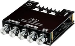 Placa amplificadora inalámbrica | Placa receptora de Sonido inalámbrico de 2.1 Canales | Módulo Receptor de Sonido | para, Cine en casa, Altavoz de Coche, Estudio de Audio al Aire