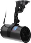 Pongnas Ventilador Calefactor Portátil para Automóvil 2 en 1 con Soporte de 360°: Descongelador Eficiente de 150 W y 12 V para Uso en Invierno y Verano