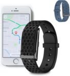 Pulsera multifuncional, sin pantalla, resistente al agua, carga magnética, reloj inteligente, monitor de frecuencia cardíaca, 127 modos deportivos (color de la correa*2)