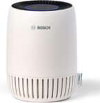 Purificador de aire Bosch Air 1000 – Elimina contaminantes, incluye filtro de aire y modo silencioso (< 25 dB(A)) – para superficies de hasta 23 m² – con modo automático – CADR: 100 m³/h