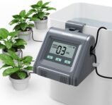 RAINPOINT Riego Automático por Goteo, Volumen de Agua Ajustable, Sistema de Riego Automático para Hasta 10 Plantas y Macetas de Interior
