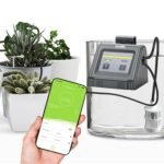 RAINPOINT WiFi Riego Automático por Goteo, Volumen de Agua Ajustable, Control Remoto por Aplicación, Sistema de Riego Automático para Hasta 10 Plantas y Macetas de Interior