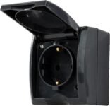 REV AquaForm 0007031900 Base IP44 Unipolar Empotrable Antracita