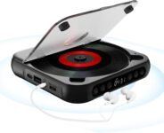 Reproductor de música inalámbrico, reproductor de música doméstico, altavoz portátil, dispositivo de altavoz con gran distancia de transmisión para camping, viajes, escuela, trabajo, hogar,