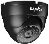 SANNCE 1080P 4-en-1 IP66 Cámara de seguridad CCTV AHD/TVI/CVI/CVBS Cámara de vigilancia Robusta Analógica Negra 2MP Interior/Exterior 100 pies Visión nocturna