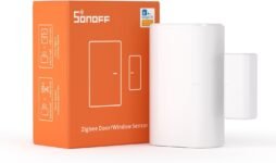 SONOFF SNZB-04P Sensor de ventana de puerta Zigbee, sensor de alarma de seguridad, escena local inteligente, requiere concentrador Zigbee (se vende por separado), compatible con Alexa, Google Home.