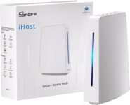 SONOFF iHost Hub (4 GB), Matter Bridge, Zigbee Hub Gateway, admite SONOFF Zigbee, LAN, eWeLink Remote y Matter Device. La tarjeta TF admite hasta 256 GB, compatible con Alexa, Google Home y Apple