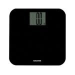 Salter 9049 BK3R Báscula de baño digital electrónica de gran capacidad máx. 250 kg, pantalla digital de fácil lectura, lectura instantánea precisa, plataforma ancha, precisa, peso en kg/st/lb, negro