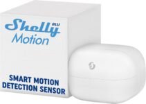 Shelly BLU Motion- Sensor de luz y movimiento Bluetooth, domótica, no requiere concentrador, compatible con Alexa y Google, aplicación iOS, Android, alcance hasta 9 metros