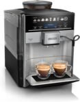 Siemens – Cafetera Superautomática, EQ6 plus s500, aromaDouble Shot, autoMilk Clean, ceramDrive, Display CoffeeSelect, Negro/Inox, TE655203RW