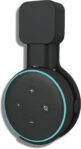 Sintron Soporte de pared para Dt 3, soporte de pared para altavoz Smart Home Outlet para soporte de altavoz Dt de 3.ª generación, gestión de cables integrada, compatible con Google Nest (negro)
