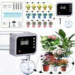 Sistema de riego automático de plantas de interior