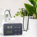 Sistema de riego automático, kit de riego por goteo de bricolaje, sistema de riego recargable con alarma de escasez de agua y falta de energía, tiempo ajustable, puede regar 15 macetas