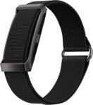 Smart Band, Pulsera de Actividad sin Pantalla para Hombre Mujer con GPS Incorporado, Pulsómetro, SpO₂, Podómetro, Monitor de Sueño, Notificaciones de WhatsApp, Resistente al Agua, 2 Correas (Negro +