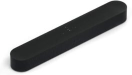 Sonos Beam Soundbar con Alexa incorporado – Barra de sonido inteligente para TV y música, altavoz compatible con AirPlay, negro