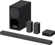 Sony HT-S40R – Barra de Sonido 5.1 (Sistema de Cine en Casa, Altavoces Traseros Inalámbricos, 600W, Dolby Digital, Bluetooth, Sonido Envolvente), Negro