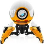 Soporte de escritorio para Echo Dot 4.ª 5.ª generación, Homepod Mini, Echo Dot 4.ª 5.ª generación Diseño de robot Exploración de Marte versión infantil sin micrófono ni interferencias de sonido