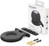 Soporte de pared para Google Nest WiFi/TP-LINK ON HUB, Soporte de pared Google Nest WiFi/TP-LINK ON HUB, Cable de almacenamiento, Accesorios para altavoces (Negro, 1 paquete) ZH01