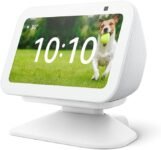 Soporte regulable para Echo Show 5 (3.ª generación) con puerto de carga USB-C | Blanco