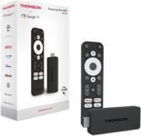 THOMSON Google TV Streaming Stick 140, 4K UHD, Google Assistant, Googlecast, Wi-Fi, Bluetooth 5.0, HDMI, Dolby Atmos, DTS Digital Surround, HDR10, 2GB RAM, 8GB Memoria
