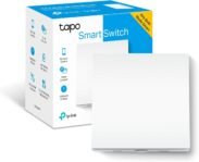 TP-Link 0184500579 Interruptor de luz WiFi inteligente, interruptor de persianas LED WiFi, compatible con Alexa y Google Assistant, no necesita cable neutro, fácil instalación, 1 unidad 1 vía
