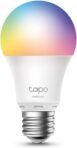 Tapo Bombilla LED Inteligente Multicolor Wi-Fi, Casquillo E27, Compatible con Alexa y Google Home, 806 Lúmenes, 8,3 W, No Necesita Hub, Control Remoto/Aplicación