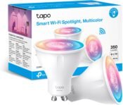 Tapo L630 GU10 (paquete de 2) – Bombilla LED inteligente Wi-Fi, RGBW multicolor, 16 millones de colores, compatible con Amazon Alexa, 350 lúmenes, 3,7 W, ahorro de energía, paquete de 2
