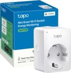 Tapo P110M Mini Enchufe Inteligente Wi-Fi (con Monitoreo de Energía), Programación Encendido/Apagado, Ahorro de Energía, Compatible con Alexa y Google Home