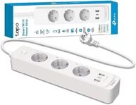 Tapo P300 Regleta Inteligente Wi-Fi con 3 Tomas y 3 USB, Carga Rápida 18W, Compatible con Alexa y Google Home, Regleta Alexa Programable con Función de Temporizador