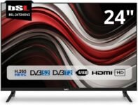 Televisor 24″ BSL-24T2HDV2 Televisor LED HD 1366×768 | 60Hz | USB | DVBT2 HD H.265 | DVB-S2 | | HDMI