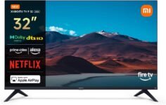 Televisor XIAOMI F 32, 32 Pulgada (81 cm), HD, Smart TV, Fire OS7, Alexa Voice Control, Dolby Audio, DTS Virtual:X, DTS-HD, Compatible con Apple AirPlay, 2025