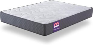 Todocama – Colchón viscoelástico 135 x 190 cm, multicapa Pure Flow MAX, altura 21 cm, firmeza media/alta, tratamiento antiácaros, antibacterias e hipoalergénico. Fabricado en España.