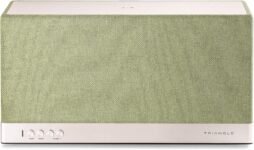 Triangle – Altavoz Conectado AIO 3 – Altavoz Todo en Uno Compatible con Bluetooth, Wi-Fi y Multiroom Inalámbrico – Audio HD – Entrada Óptica – 2X 45W – 360 x 195 x 150 mm – Verde Anís