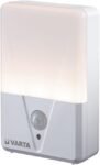 Varta Luz nocturna con sensor de movimiento (funciona con pilas, incl. 3 pilas AAA), función de movimiento, LED con una potencia lumínica de hasta 17 lúmenes