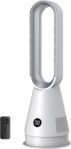 Ventilador de Piso Alto Frío y Calor Control Remoto Torre Sin Aspas Purificador de Aire Autonomía 8 Horas Oscilación Temporizador 80° Pantalla LED Apagado Automático.