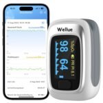 ViATOM Oxímetro de Pulso Portátil, Oxímetro de Pulso de Dedo Profesional, Saturación de Oxígeno en Sangre (SpO2/PR/PR) con Pantalla OLED, Baterías y Cordón Incluidos