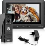 Videoportero color 7″, 4 hilos, 2 monitores