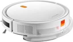 XIAOMI Robot Vacuum E5 – Robot Aspirador con Función de Aspiración y Fregado en Uno, Succión 2000 Pa, Planificación Inteligente de Rutas, Blanco (Versión ES)