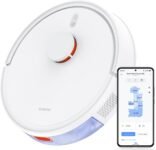XIAOMI Robot Vacuum S20 – Robot Aspirador y Fregona con Sistema Inteligente de Navegación Láser (LDS), Succión 5000 Pa, Rutas de Limpieza en Zigzag, Blanco (Versión ES)