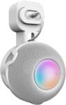 honecumi Soporte de pared para HomePod Mini | Soporte de pared, gestión de cables, ahorro de espacio, soporte de pared para Homepod Mini Voice Assistant