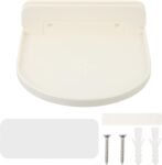 jojofuny Soporte de pared para altavoz inteligente, resistente, fácil instalación, con dos tornillos, compatible con Google Nest Wifi y Hub, diseño seguro para mascotas