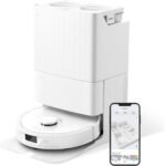 roborock Qrevo Robot Aspirador y Fregona, Funciones Automáticas de Vaciado, Lavado, Secado, Limpieza de Base y Autollenado, Mapeo 3D, Potencia de Succión 5500 Pa Robot Aspirador