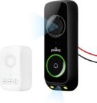 youkey Timbre de vídeo inalámbrico con cámara dual, vista de pies a cabeza, timbre con batería 2K FHD con almacenamiento local sin tarifa mensual, detección de paquetes, WiFi de 5 GHz, soporte